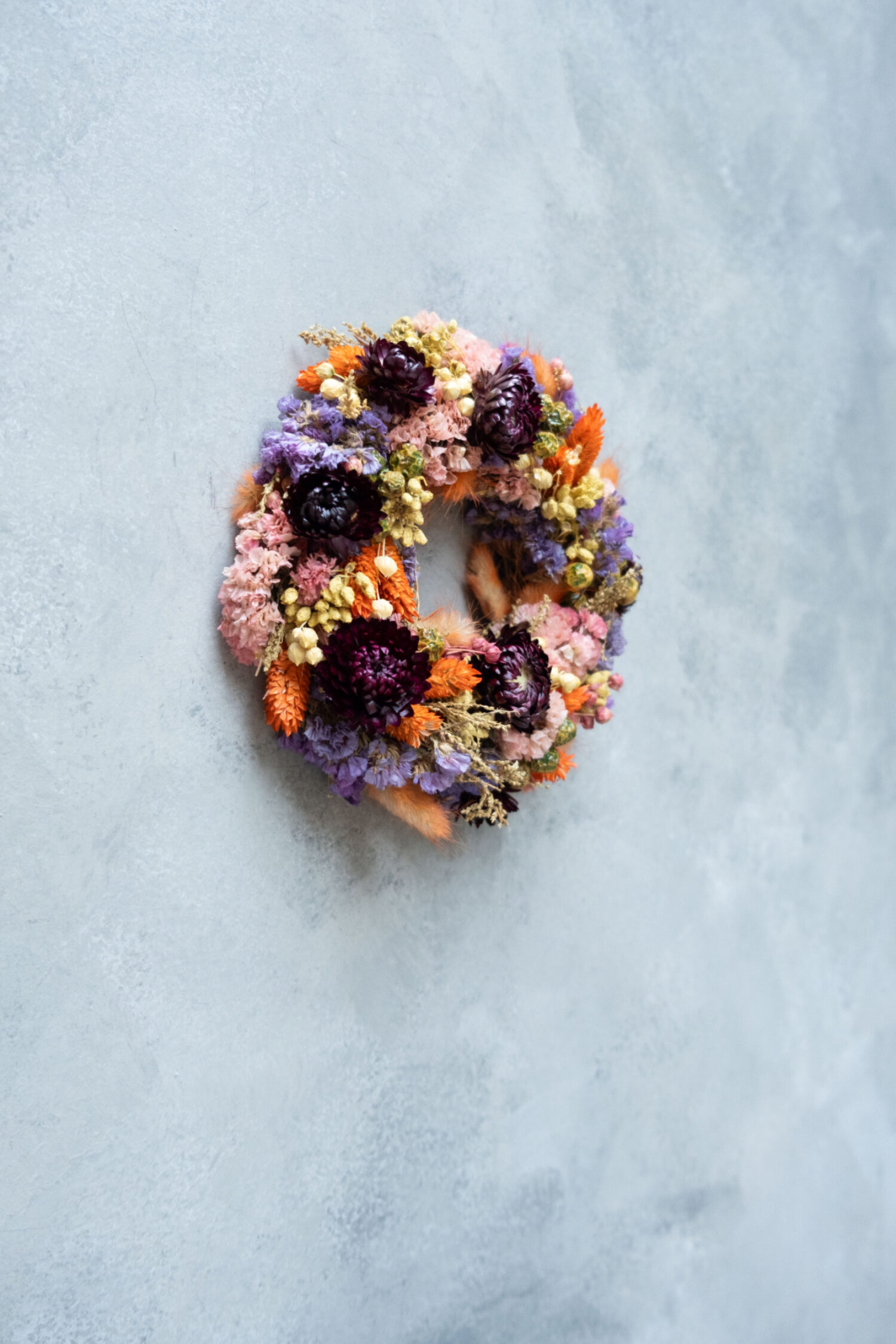Maylia wreath, mix flowers